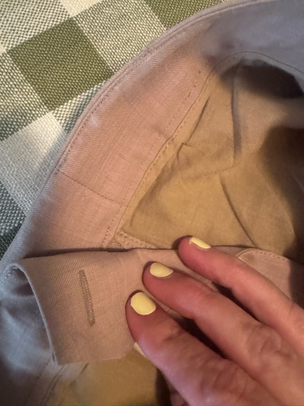 H&M Classic Wide-Leg Trousers in Light Taupe - Women - Picture 16 of 16